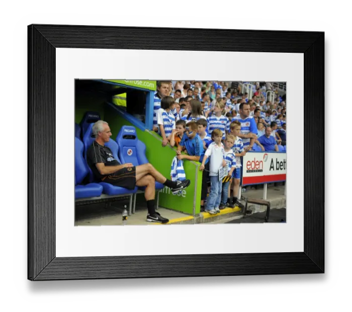 Framed Print : Mick McCarthy: Leading Wolverhampton Wanderers in Pre-Season Friendly Against Reading Framed Print : Mick McCarthy: Leading Wolverhampton Wanderers in Pre-Season Friendly Against Reading