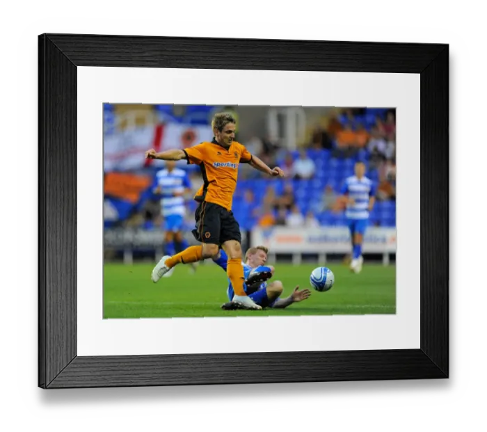 Framed Print : Soccer - Pre-Season Friendly - Reading v Wolverhampton Wanderers