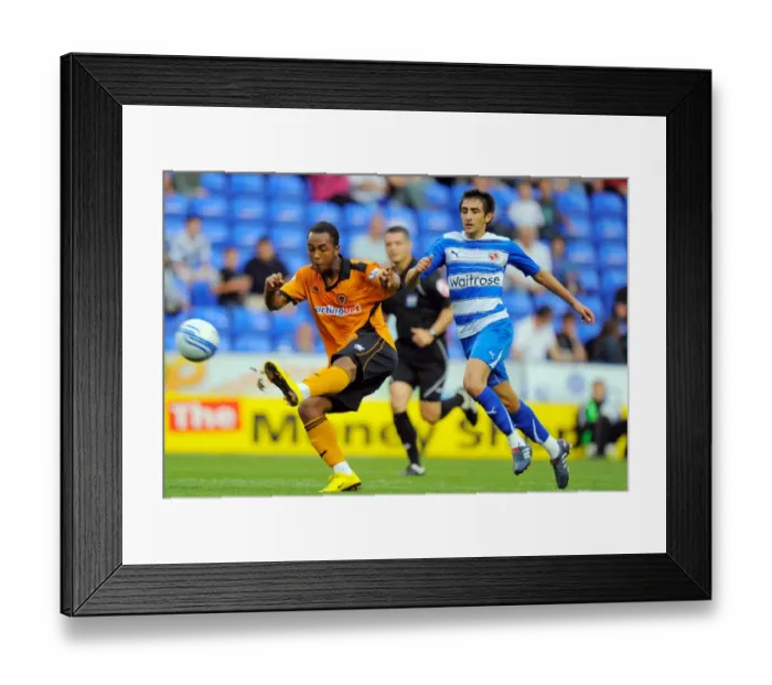 Framed Print : Soccer - Pre-Season Friendly - Reading v Wolverhampton Wanderers Framed Print : Soccer - Pre-Season Friendly - Reading v Wolverhampton Wanderers