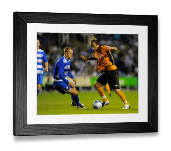 Framed Print : Soccer - Pre-Season Friendly - Reading v Wolverhampton Wanderers Framed Print : Soccer - Pre-Season Friendly - Reading v Wolverhampton Wanderers
