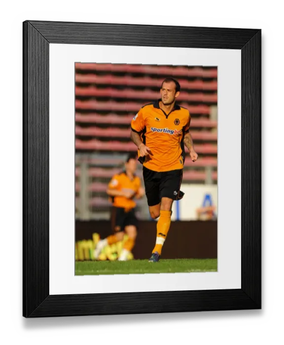 Framed Print : Soccer - Pre-Season Friendly - RCSC Charleroi v Wolverhampton Wanderers Framed Print : Soccer - Pre-Season Friendly - RCSC Charleroi v Wolverhampton Wanderers