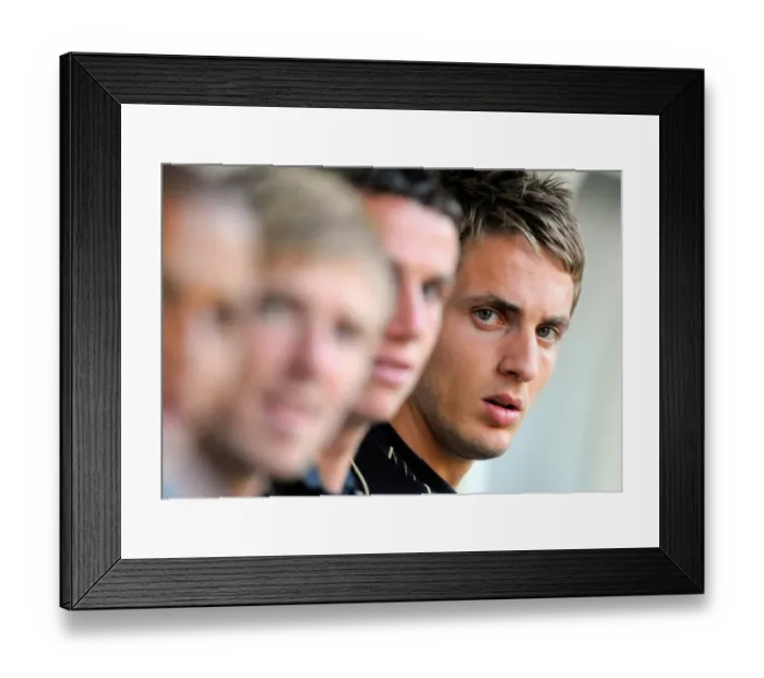 Framed Print : Wolverhampton Wanderers Kevin Doyle Watches Pre-Season Friendly against Charleroi from the Dugout Framed Print : Wolverhampton Wanderers Kevin Doyle Watches Pre-Season Friendly against Charleroi from the Dugout