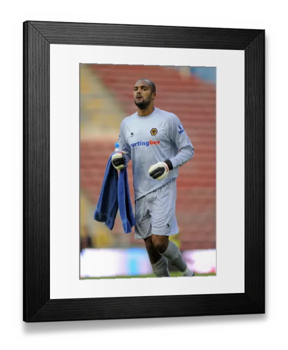 Framed Print : Soccer - Pre-Season Friendly - RCSC Charleroi v Wolverhampton Wanderers
