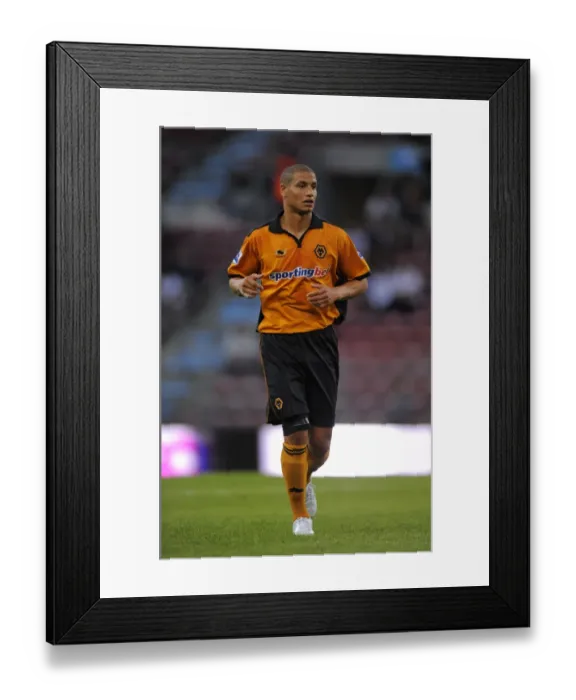 Framed Print : Soccer - Pre-Season Friendly - RCSC Charleroi v Wolverhampton Wanderers
