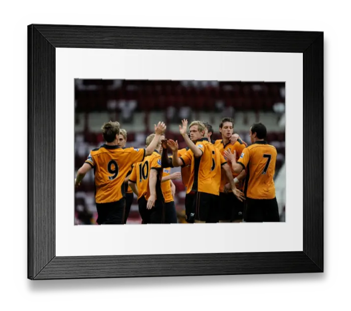 Framed Print : Greg Halford Scores the Opener: Wolverhampton Wanderers Lead Against Heart of Midlothian in Pre-Season Friendly Framed Print : Greg Halford Scores the Opener: Wolverhampton Wanderers Lead Against Heart of Midlothian in Pre-Season Friendly