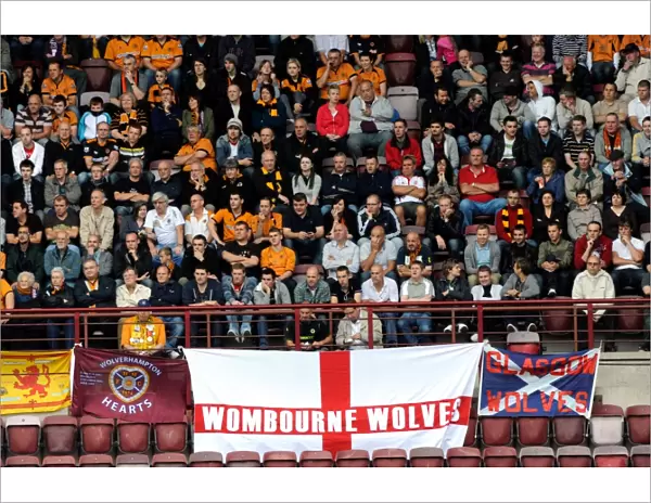Wolverhampton Wanderers Fans in Full Force: Heart of Midlothian vs. Wolverhampton Wanderers (Pre-season Friendly)