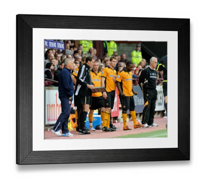 Framed Print : Mick McCarthy Makes Late Substitutions: Wolverhampton Wanderers vs Heart of Midlothian (Pre-season Friendly) Framed Print : Mick McCarthy Makes Late Substitutions: Wolverhampton Wanderers vs Heart of Midlothian (Pre-season Friendly)