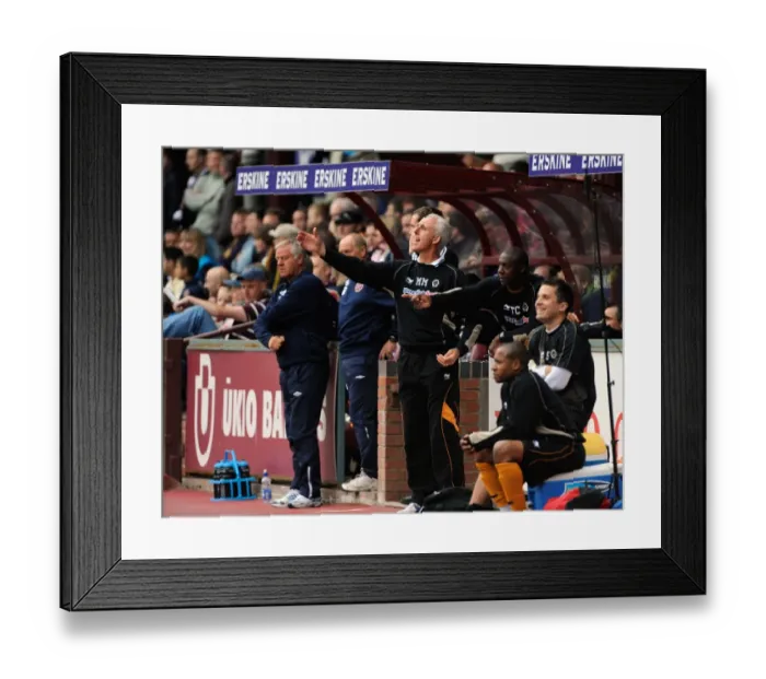 Framed Print : Mick McCarthy Leads Wolverhampton Wanderers in Pre-Season Clash Against Heart of Midlothian Framed Print : Mick McCarthy Leads Wolverhampton Wanderers in Pre-Season Clash Against Heart of Midlothian