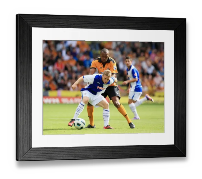 Framed Print : A Clash of Titans: Mouyokolo vs. Lertxundi - Wolves vs. Athletic Bilbao