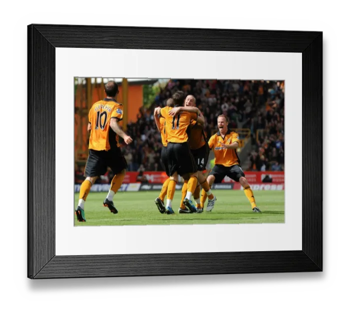 Framed Print : Wolves vs Stoke: A Premier League Rivalry - Wolverhampton Wanderers vs Stoke City