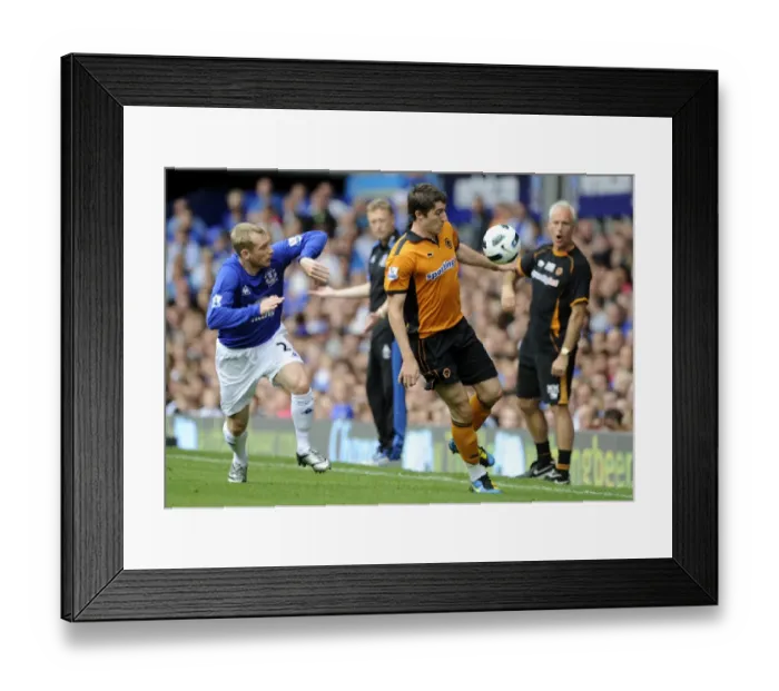 Framed Print : Soccer - Barclays League - Everton v Wolverhampton Wanderers Framed Print : Soccer - Barclays League - Everton v Wolverhampton Wanderers