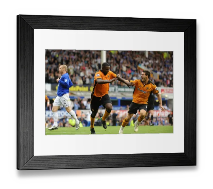 Framed Print : Sylvan Ebanks-Blake's Dramatic Equalizer: Everton vs. Wolverhampton Wanderers in Barclays League Framed Print : Sylvan Ebanks-Blake's Dramatic Equalizer: Everton vs. Wolverhampton Wanderers in Barclays League