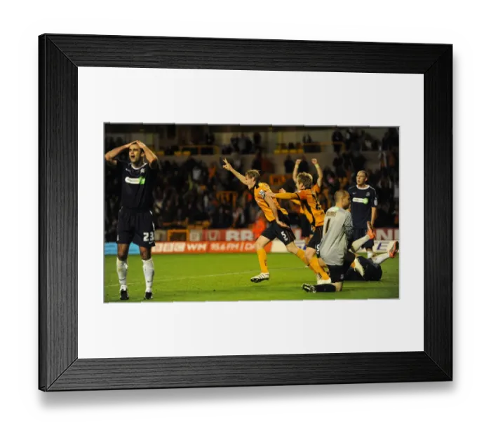 Framed Print : Soccer - Carling Cup Round Two - Wolverhampton Wanderers v Southend Framed Print : Soccer - Carling Cup Round Two - Wolverhampton Wanderers v Southend