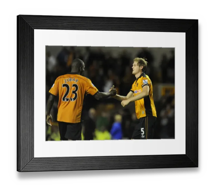 Framed Print : Richard Stearman's Game-Winning Goal: Wolverhampton Wanderers Edge Past Southend in Carling Cup (2-1) Framed Print : Richard Stearman's Game-Winning Goal: Wolverhampton Wanderers Edge Past Southend in Carling Cup (2-1)