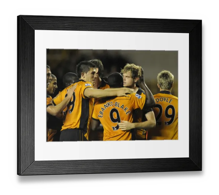 Framed Print : Richard Stearman's Game-Winning Goal: Wolverhampton Wanderers Advance in Carling Cup (2-1) Framed Print : Richard Stearman's Game-Winning Goal: Wolverhampton Wanderers Advance in Carling Cup (2-1)