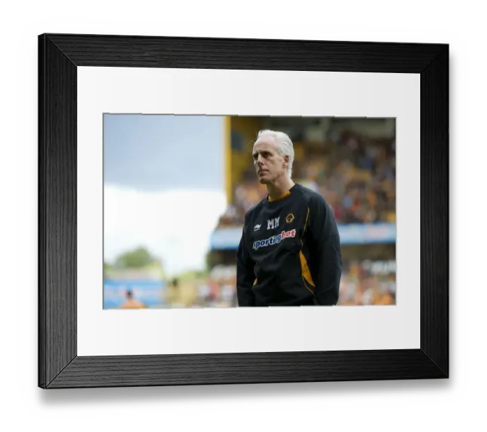 Framed Print : Mick McCarthy: Wolverhampton Wanderers Tenacious Leader in Barclays Premier League Clash vs. Newcastle United Framed Print : Mick McCarthy: Wolverhampton Wanderers Tenacious Leader in Barclays Premier League Clash vs. Newcastle United