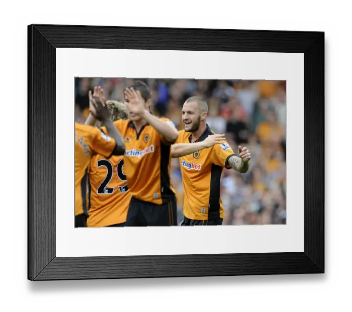 Framed Print : Wolverhampton Wanderers Kick Off Premier League Season with Jelle Van Damme's Goal: 0-1 Framed Print : Wolverhampton Wanderers Kick Off Premier League Season with Jelle Van Damme's Goal: 0-1