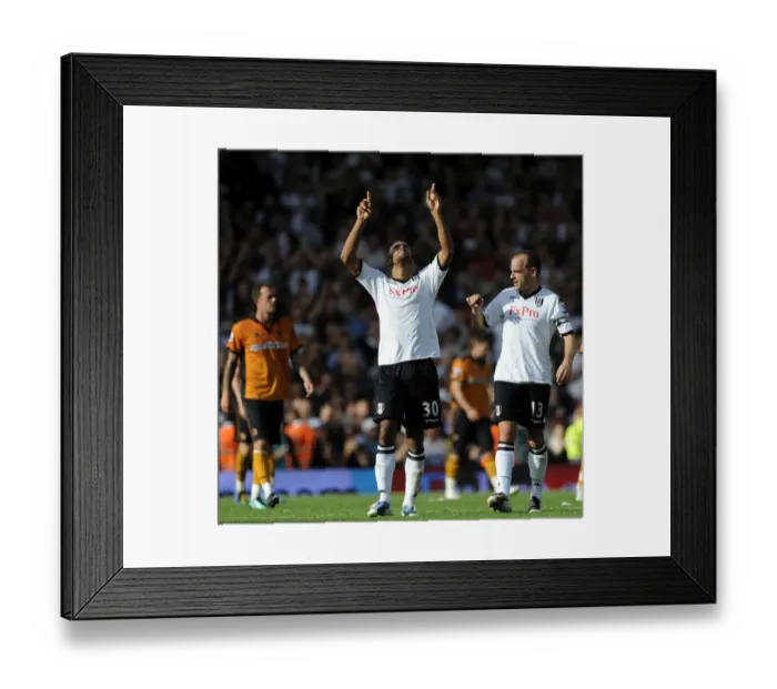 Framed Print : Soccer - Barclays Premier League - Fulham v Wolverhampton Wanderers Framed Print : Soccer - Barclays Premier League - Fulham v Wolverhampton Wanderers