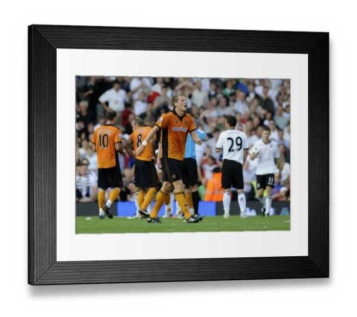 Framed Print : Soccer - Barclays Premier League - Fulham v Wolverhampton Wanderers Framed Print : Soccer - Barclays Premier League - Fulham v Wolverhampton Wanderers