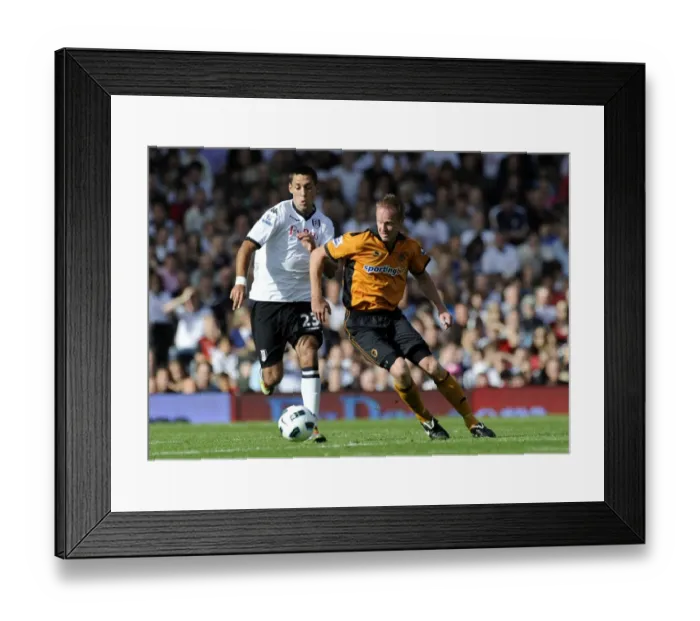 Framed Print : Soccer - Barclays Premier League - Fulham v Wolverhampton Wanderers