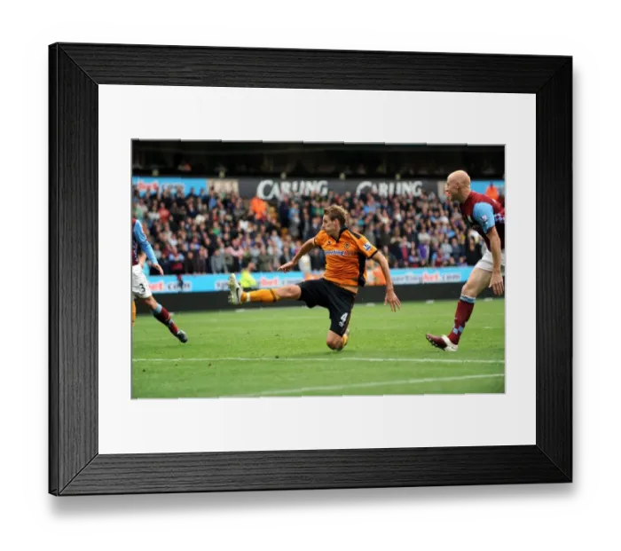 Framed Print : David Edwards Dramatic Equalizer: Wolverhampton Wanderers vs. Aston Villa in Barclays Premier League Framed Print : David Edwards Dramatic Equalizer: Wolverhampton Wanderers vs. Aston Villa in Barclays Premier League
