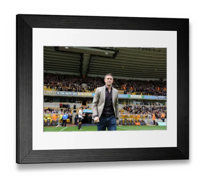 Framed Print : Robbie Keane's Homecoming: A Farewell to Matt Murray at Molineux (Wolverhampton Wanderers vs. Aston Villa, Premier League) Framed Print : Robbie Keane's Homecoming: A Farewell to Matt Murray at Molineux (Wolverhampton Wanderers vs. Aston Villa, Premier League)