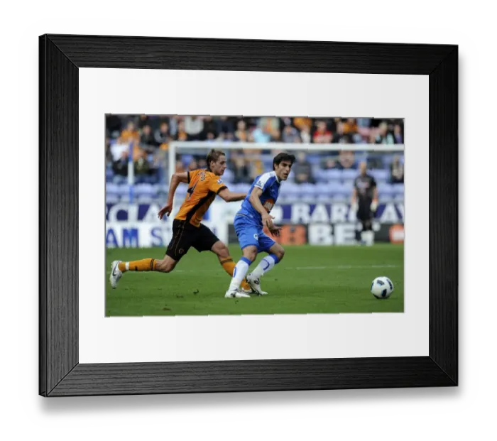Framed Print : Soccer - Barclays Premier League - Wigan Athletic v Wolverhampton Wanderers