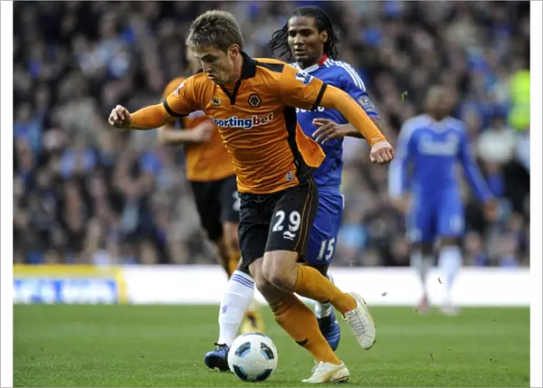 Clash of Titans: Chelsea vs. Wolverhampton Wanderers - A Battle between Kevin Doyle and Florent Malouda
