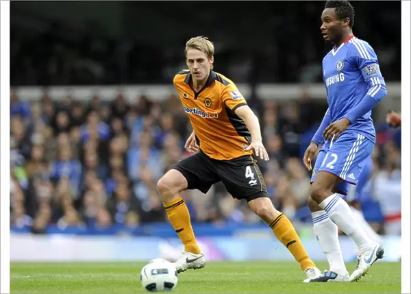Clash of the Midfield Titans: David Edwards vs Mikel John Obi - Chelsea vs Wolverhampton Wanderers, Barclays Premier League