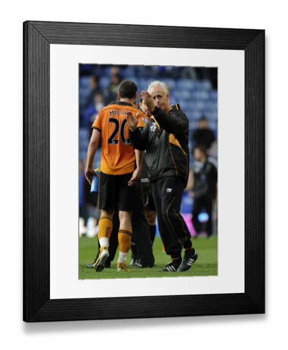 Framed Print : Mick McCarthy Leads Wolverhampton Wanderers Against Chelsea in the Barclays Premier League Framed Print : Mick McCarthy Leads Wolverhampton Wanderers Against Chelsea in the Barclays Premier League