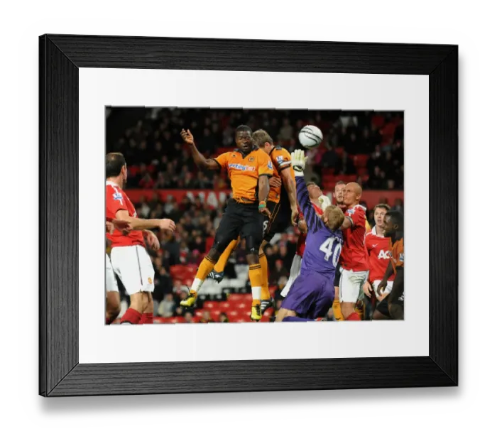 Framed Print : Soccer - Carling Cup Round Four - Manchester United v Wolverhampton Wanderers Framed Print : Soccer - Carling Cup Round Four - Manchester United v Wolverhampton Wanderers