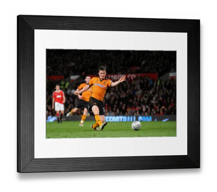 Framed Print : Soccer - Carling Cup Round Four - Manchester United v Wolverhampton Wanderers Framed Print : Soccer - Carling Cup Round Four - Manchester United v Wolverhampton Wanderers