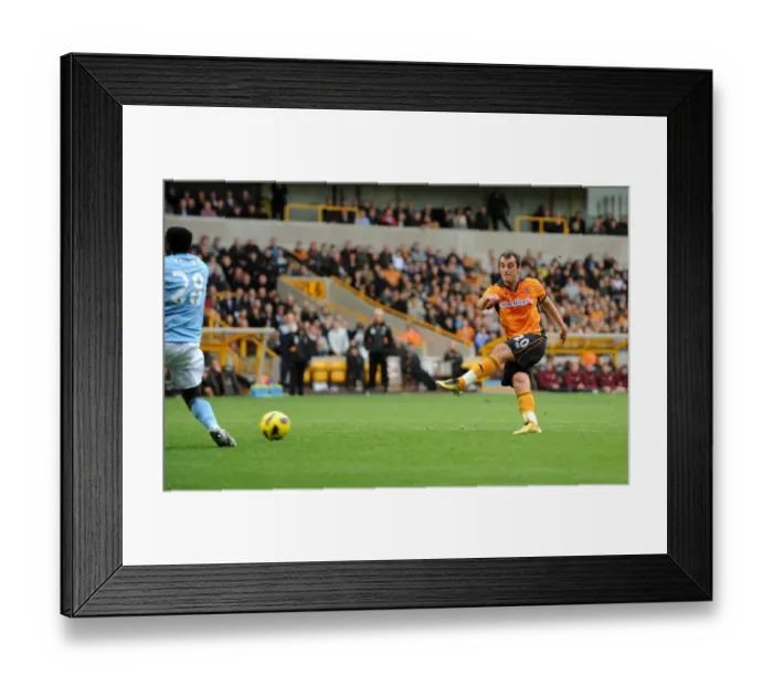 Framed Print : Soccer - Barclays Premier League - Wolverhampton Wanderers v Manchester City Framed Print : Soccer - Barclays Premier League - Wolverhampton Wanderers v Manchester City