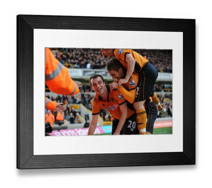 Framed Print : Nenad Milijas Dramatic Equalizer: Wolverhampton Wanderers vs Manchester City in Barclays Premier League Framed Print : Nenad Milijas Dramatic Equalizer: Wolverhampton Wanderers vs Manchester City in Barclays Premier League