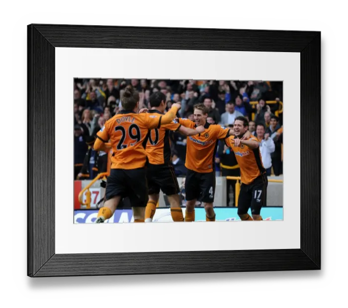 Framed Print : David Edwards Dramatic 2-1: Wolverhampton Wanderers Stun Manchester City in Premier League Framed Print : David Edwards Dramatic 2-1: Wolverhampton Wanderers Stun Manchester City in Premier League