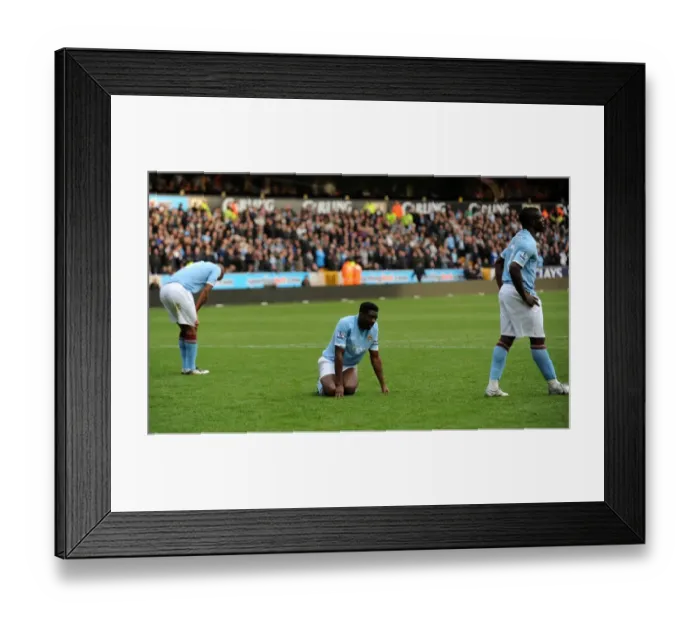 Framed Print : Soccer - Barclays Premier League - Wolverhampton Wanderers v Manchester City Framed Print : Soccer - Barclays Premier League - Wolverhampton Wanderers v Manchester City