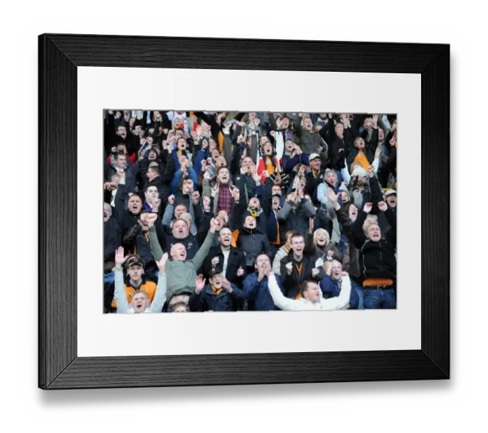 Framed Print : Wolverhampton Wanderers: Premier League Victory over Manchester City - The Euphoric Moment Framed Print : Wolverhampton Wanderers: Premier League Victory over Manchester City - The Euphoric Moment