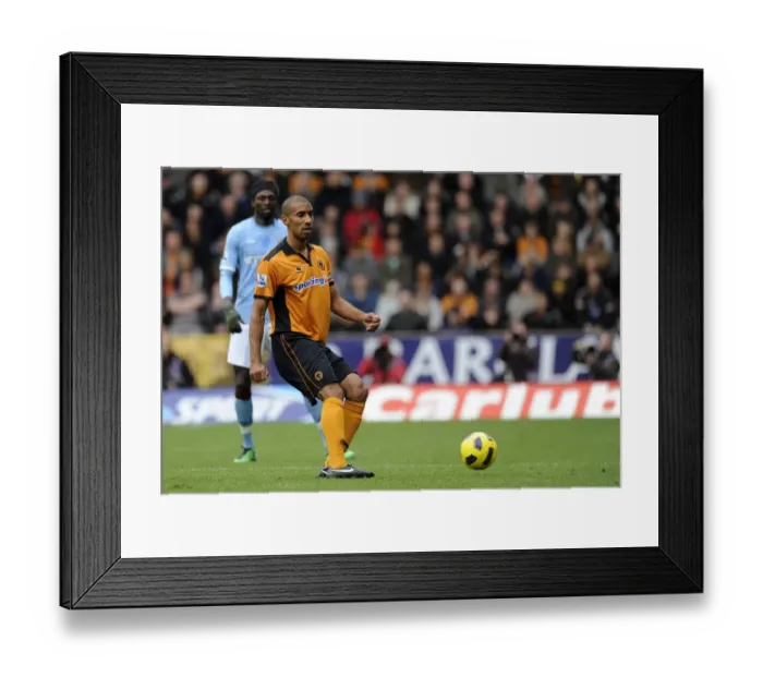 Framed Print : Karl Henry's Battle: Wolverhampton Wanderers vs Manchester City - Barclays Premier League Showdown Framed Print : Karl Henry's Battle: Wolverhampton Wanderers vs Manchester City - Barclays Premier League Showdown
