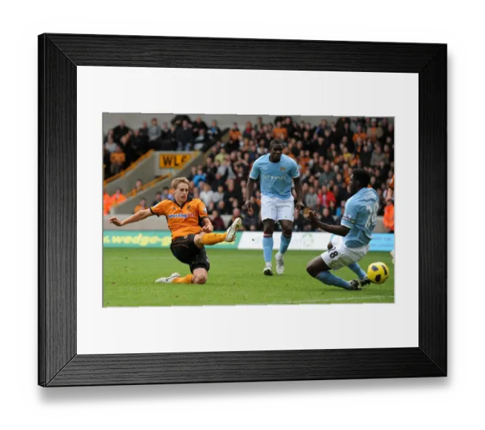 Framed Print : David Edwards Thrilling Goal: 2-1 Wolverhampton Wanderers vs Manchester City (Premier League) Framed Print : David Edwards Thrilling Goal: 2-1 Wolverhampton Wanderers vs Manchester City (Premier League)