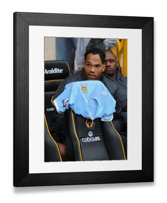 Framed Print : Joleon Lescott's Clash: Wolverhampton Wanderers vs Manchester City - Barclays Premier League Soccer Match Framed Print : Joleon Lescott's Clash: Wolverhampton Wanderers vs Manchester City - Barclays Premier League Soccer Match