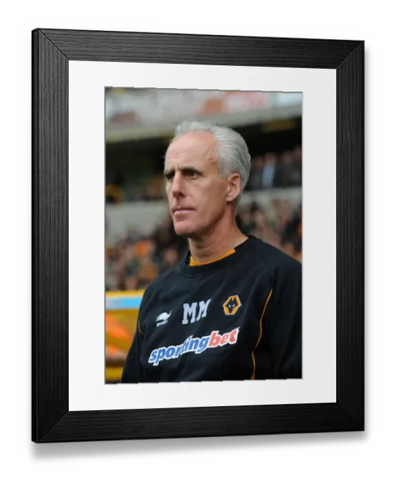 Framed Print : Mick McCarthy: Wolverhampton Wanderers Boss Takes On Manchester City in the Premier League