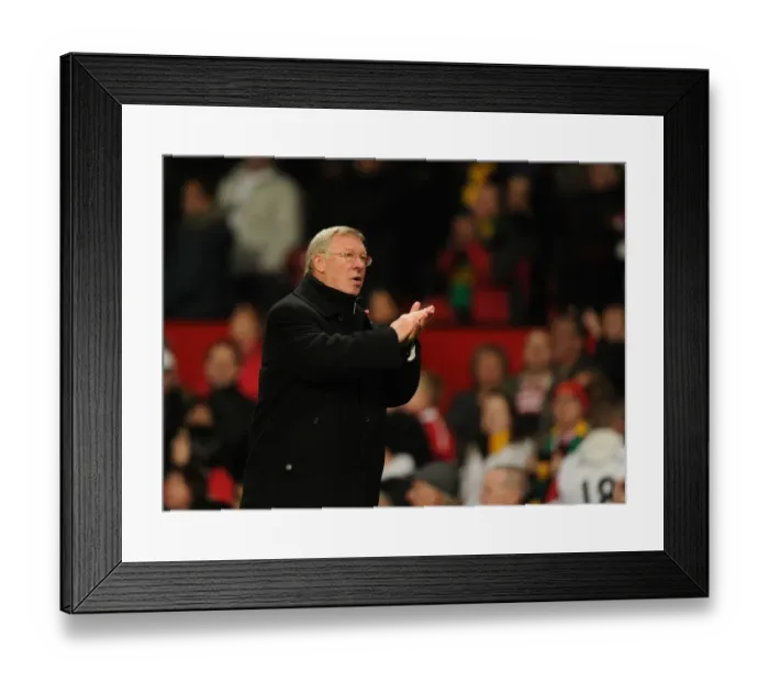 Framed Print : Sir Alex Ferguson vs. Wolverhampton Wanderers: Manchester United vs. Wolves Framed Print : Sir Alex Ferguson vs. Wolverhampton Wanderers: Manchester United vs. Wolves
