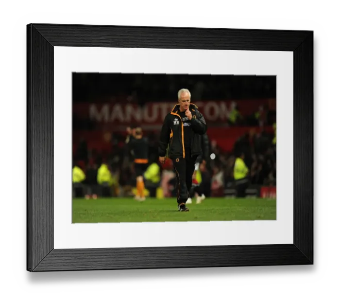 Framed Print : Mick McCarthy Leads Wolverhampton Wanderers Against Manchester United in the Barclays Premier League Framed Print : Mick McCarthy Leads Wolverhampton Wanderers Against Manchester United in the Barclays Premier League
