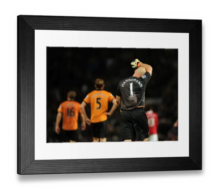 Framed Print : Marcus Hahnemann's Disappointment: Manchester United's 2-1 Win Over Wolverhampton Wanderers (Premier League Soccer) Framed Print : Marcus Hahnemann's Disappointment: Manchester United's 2-1 Win Over Wolverhampton Wanderers (Premier League Soccer)