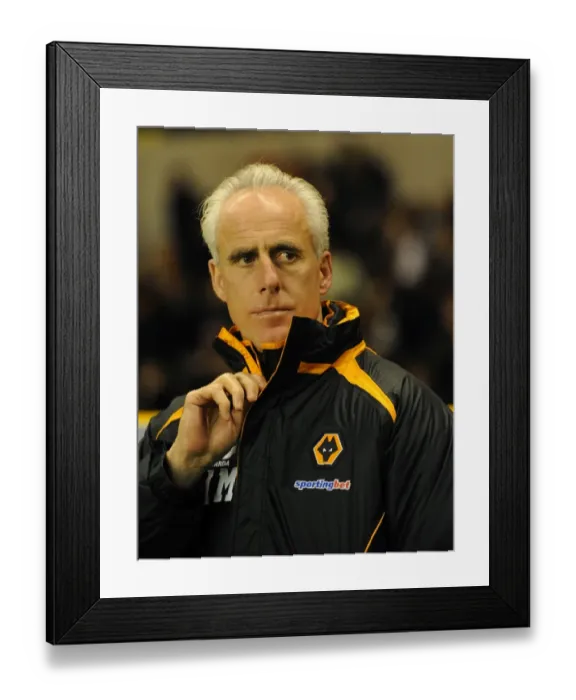 Framed Print : Mick McCarthy Leads Wolverhampton Wanderers Against Arsenal in the Barclays Premier League Framed Print : Mick McCarthy Leads Wolverhampton Wanderers Against Arsenal in the Barclays Premier League