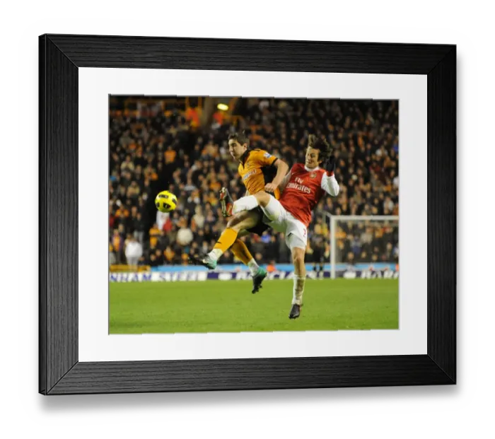 Framed Print : Wolverhampton Wanderers vs Arsenal: A Football Giants Clash - Stephen Ward vs Tomas Rosicky Framed Print : Wolverhampton Wanderers vs Arsenal: A Football Giants Clash - Stephen Ward vs Tomas Rosicky