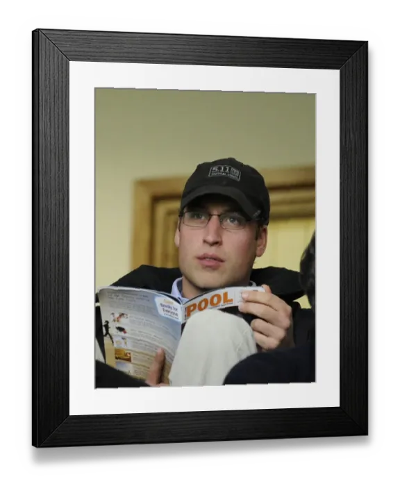 Framed Print : HRH Prince William's Visit: A Royal Matchday Experience - Blackpool vs. Wolverhampton Wanderers (BPL) Framed Print : HRH Prince William's Visit: A Royal Matchday Experience - Blackpool vs. Wolverhampton Wanderers (BPL)