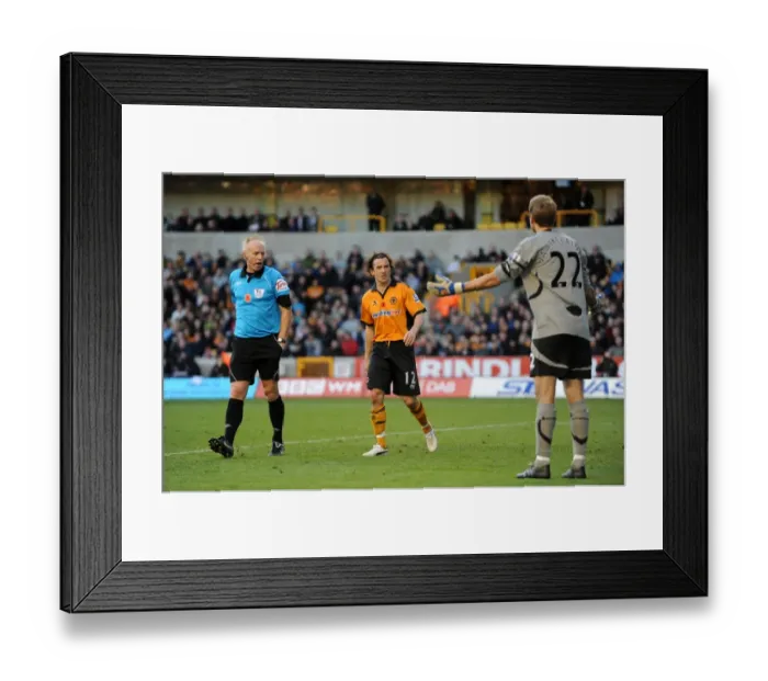 Framed Print : Stephen Hunt's Fury: Wolverhampton Wanderers vs. Bolton Wanderers - The Controversial Kick by Jussi Jaskelainen (Premier League Soccer) Framed Print : Stephen Hunt's Fury: Wolverhampton Wanderers vs. Bolton Wanderers - The Controversial Kick by Jussi Jaskelainen (Premier League Soccer)