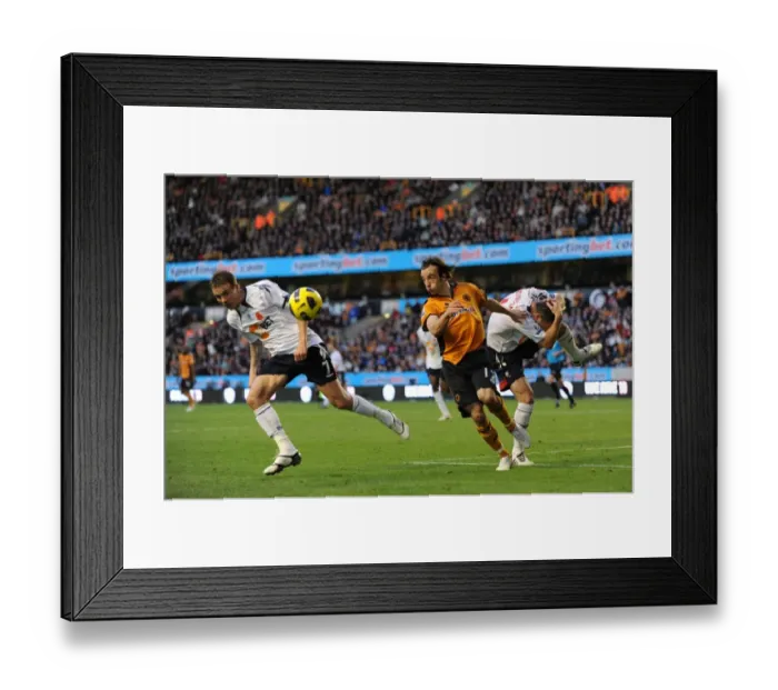 Framed Print : Intense Face-off: Stephen Hunt vs. Matthew Taylor and Paul Robinson of Bolton Wanderers (Wolverhampton Wanderers vs. Bolton Wanderers) Framed Print : Intense Face-off: Stephen Hunt vs. Matthew Taylor and Paul Robinson of Bolton Wanderers (Wolverhampton Wanderers vs. Bolton Wanderers)