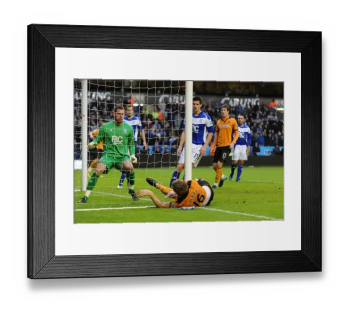 Framed Print : Soccer - Barclays Premier League - Wolverhampton Wanderers v Birmingham City